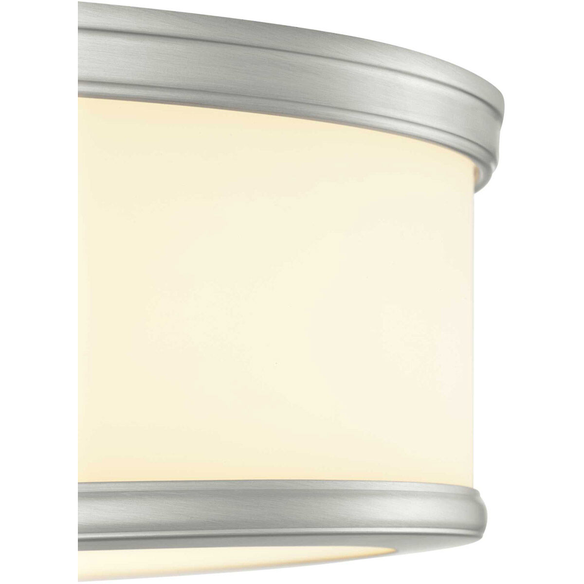 Bezel LED LED 16 inch Brushed Nickel Flush Mount Ceiling Light, Progress LED