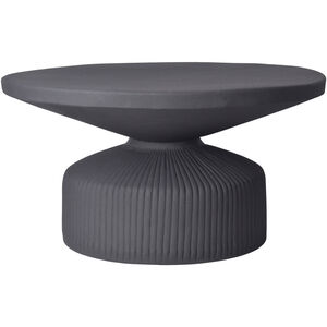 Yoli 30 X 30 inch Black Coffee Table