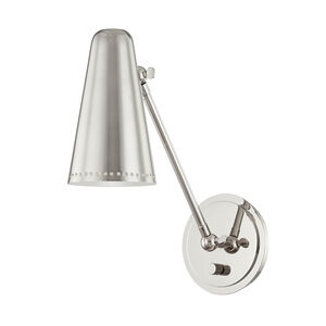 Easley 1 Light 5.5 inch Polished Nickel Wall Sconce Wall Light