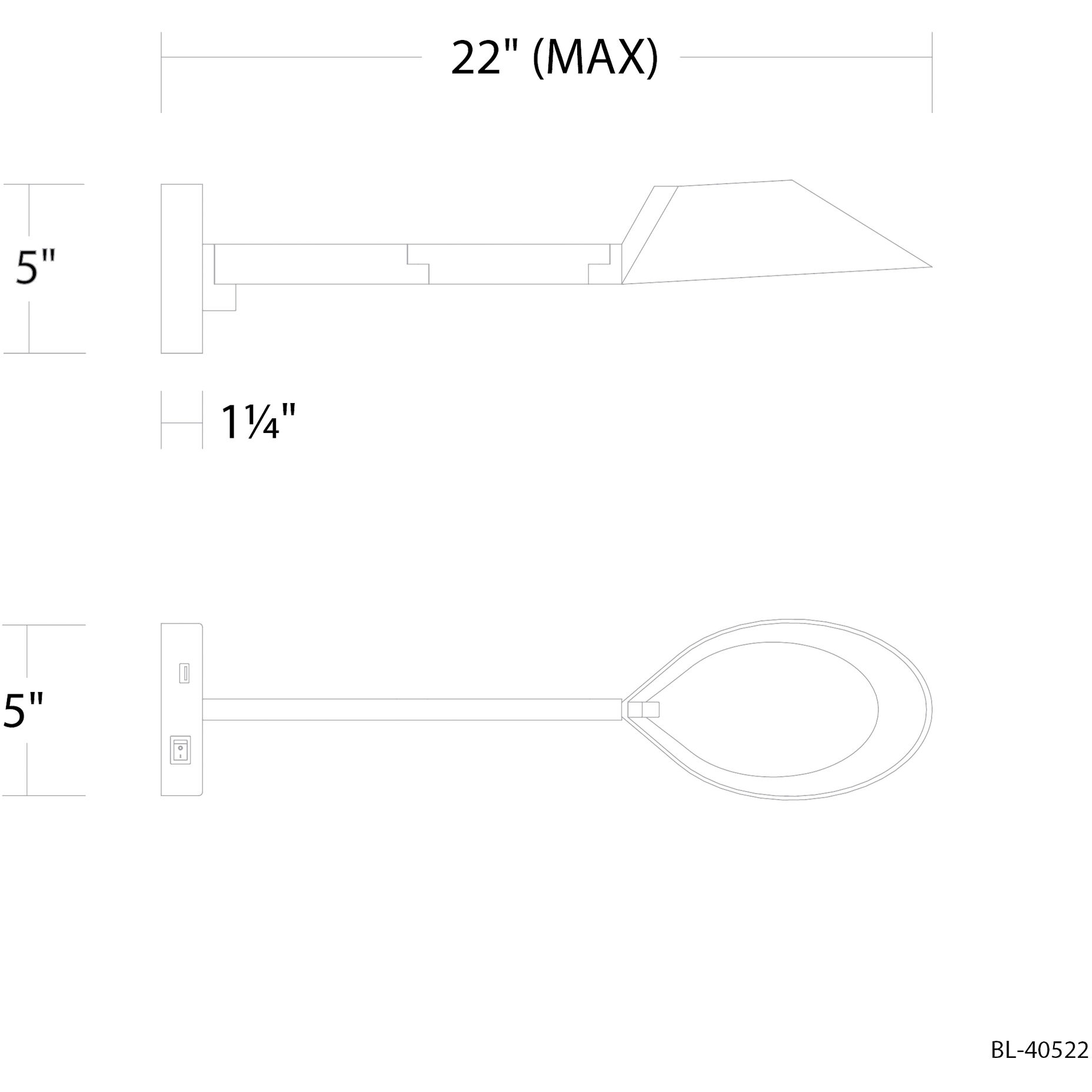 Pavilion Indoor Wall Lighting in Black Aged Brass