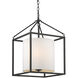 Manhattan 3 Light 14.5 inch Matte Black Pendant Ceiling Light