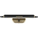 Caillier 26 watt 23.25 inch Black Picture Light Wall Light