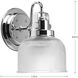 Archie 1 Light 5.75 inch Polished Chrome Bath Vanity Wall Light