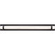 Miami LED 36 inch Black Vanity Light Wall Light
