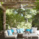 Proxima Patio 60 inch Satin Nickel Patio Fan