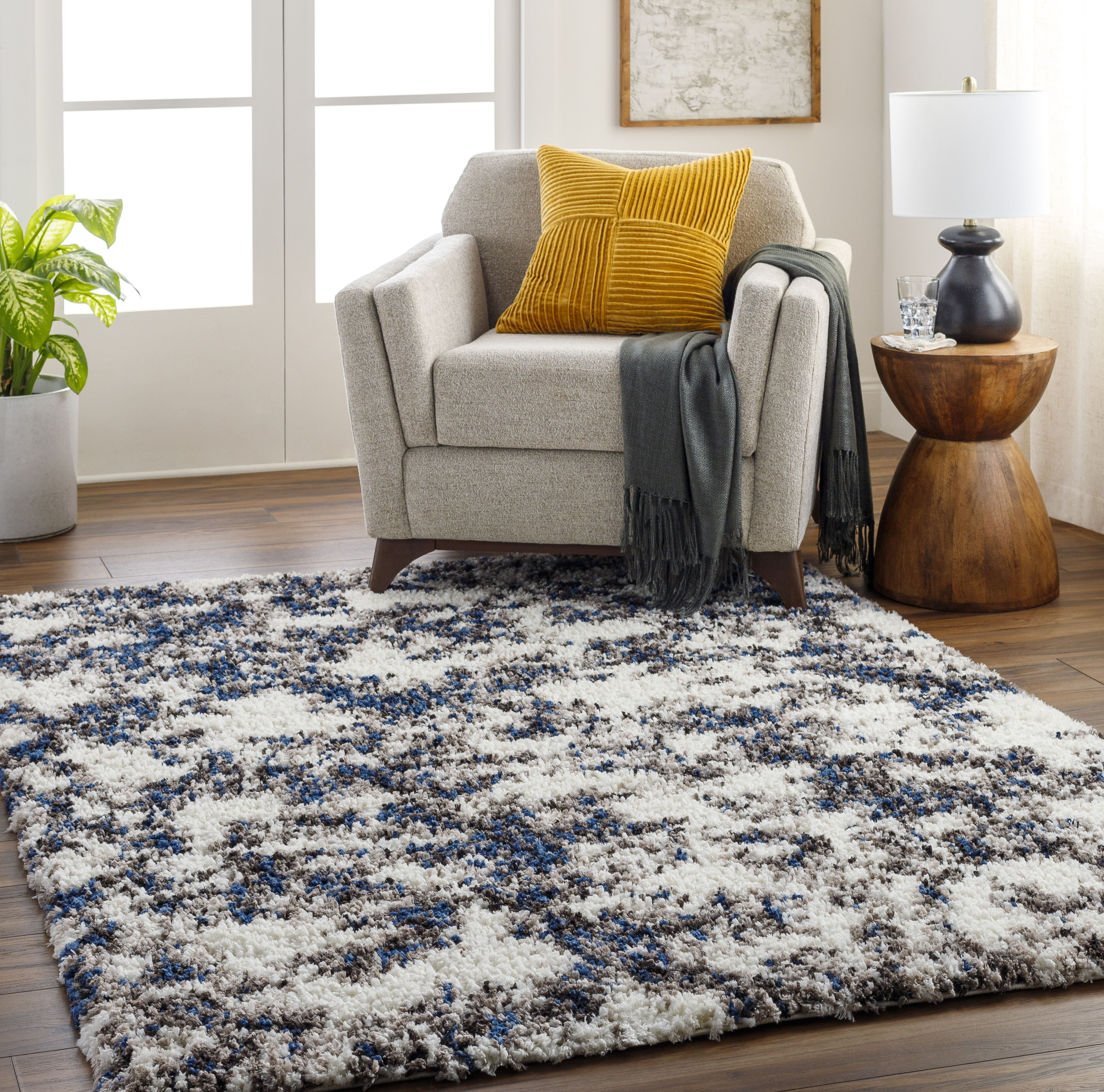 Ultra Shag 120 X 94 inch Rug, Rectangle