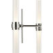 Riven LED Polished Nickel Chandelier Ceiling Light