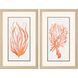Waterside Collection Orange Framed Art