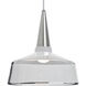 Baron 10 1 Light Satin Nickel Cord Pendant Ceiling Light