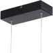 Torshon LED 39 inch Matte Black Pendant Ceiling Light