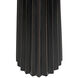 Orson 26 X 18 inch Hand Rubbed Black Side Table
