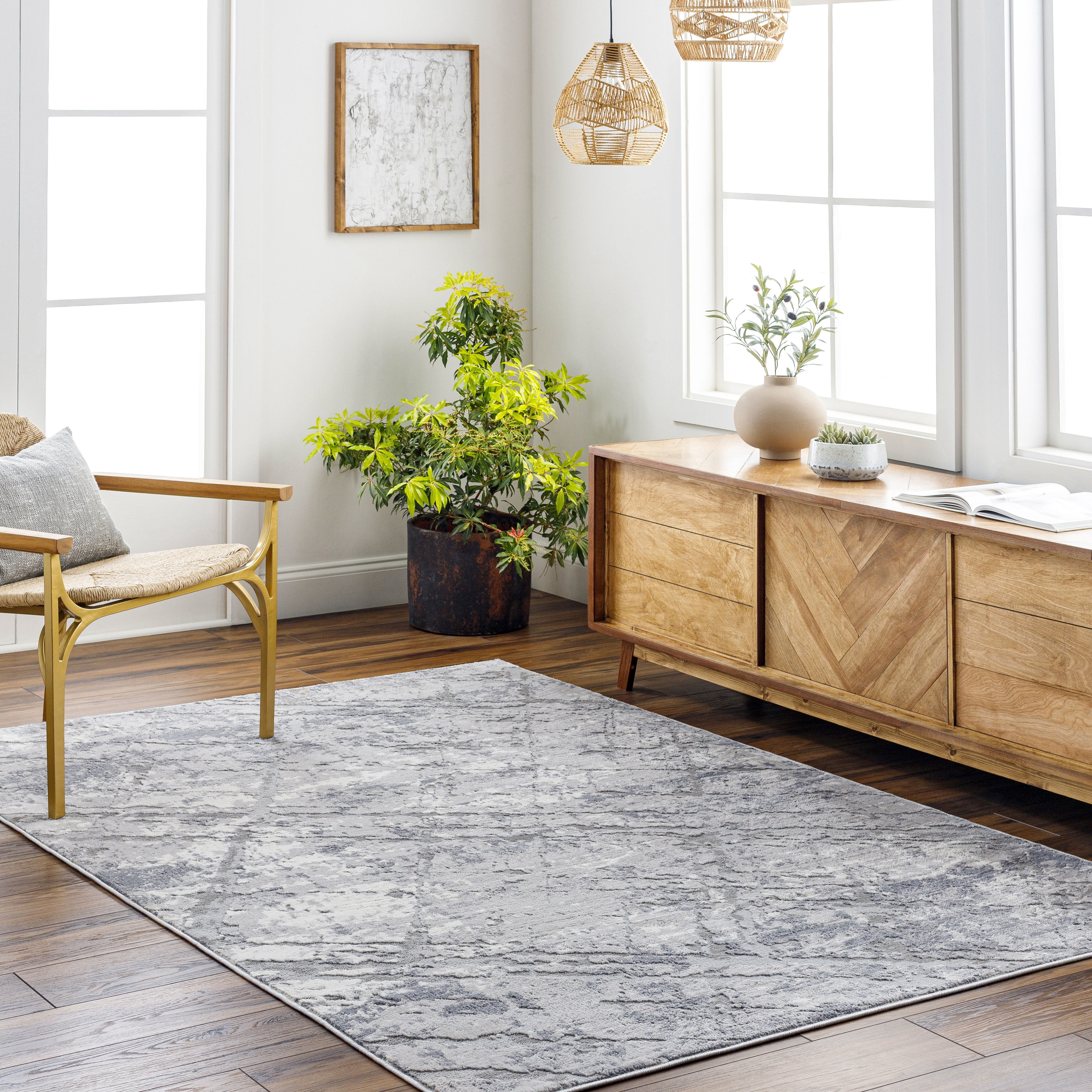 Alamo 84 X 63 inch Rug, Rectangle