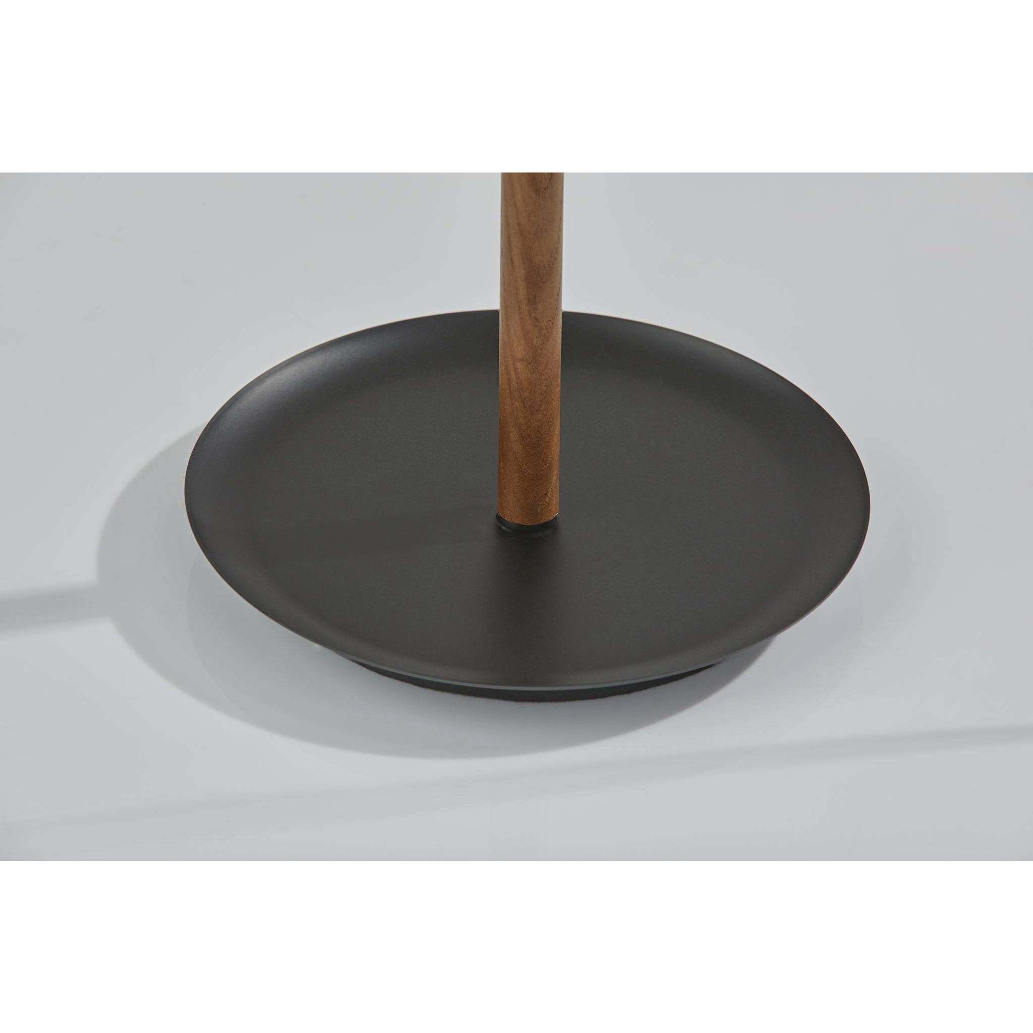 Gravity 14 inch 8.00 watt Walnut Ash Wood Desk Lamp Portable Light, ADS360