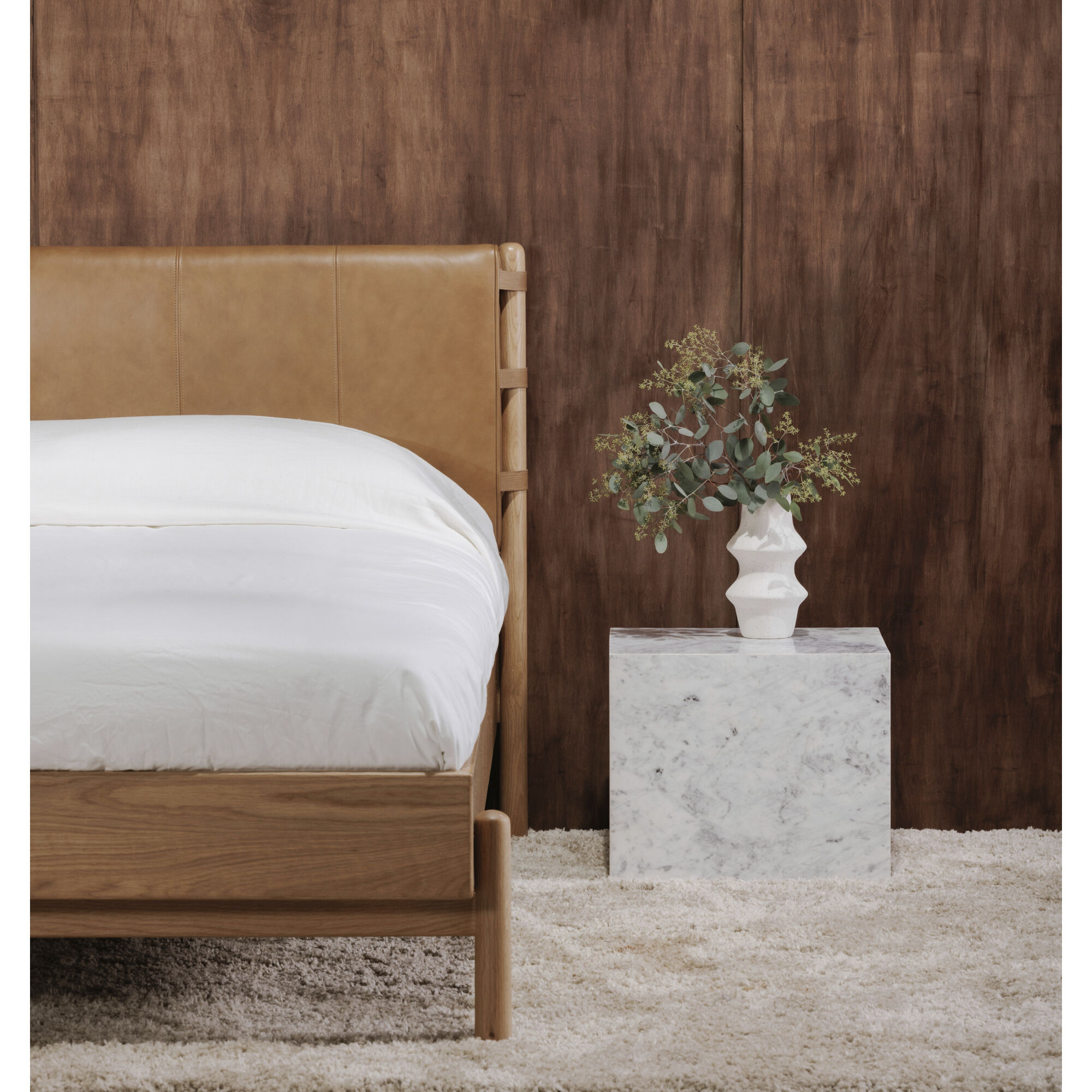 Colby Natural Bed, Queen
