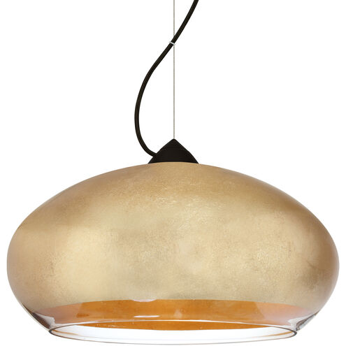 Brio 14 1 Light Black Cord Pendant Ceiling Light