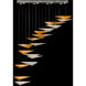 Volo 8 Light 60.5 inch Silver Pendant Ceiling Light