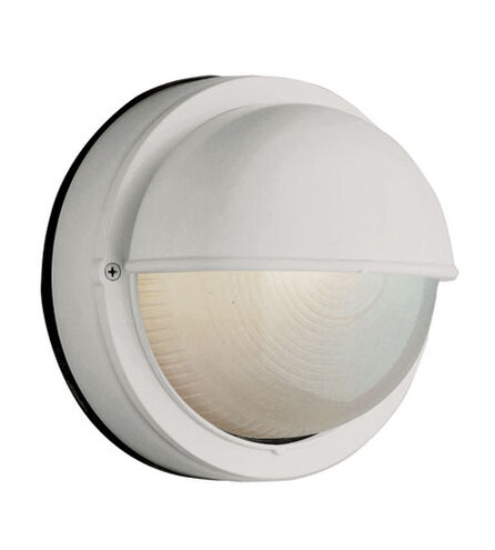 Mesa II 1 Light 8 inch WHITE Outdoor Bulkhead