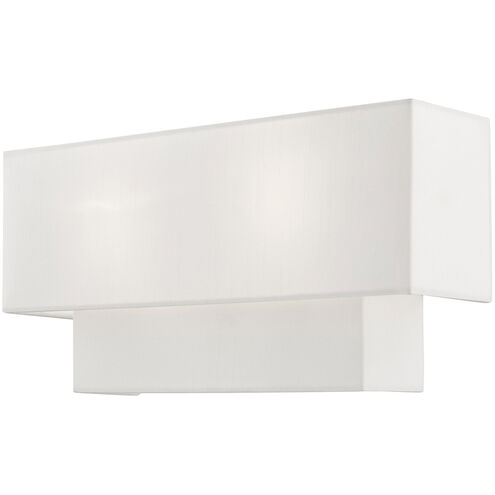 Claremont 2 Light 16 inch Brushed Nickel ADA ADA Wall Sconce Wall Light
