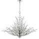 Crystique 12 Light 38 inch Polished Chrome Chandelier Ceiling Light