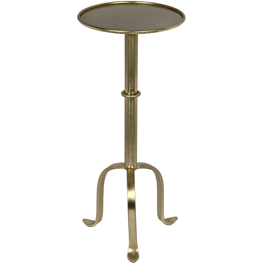 Tini 24 X 10 inch Antique Brass Side Table