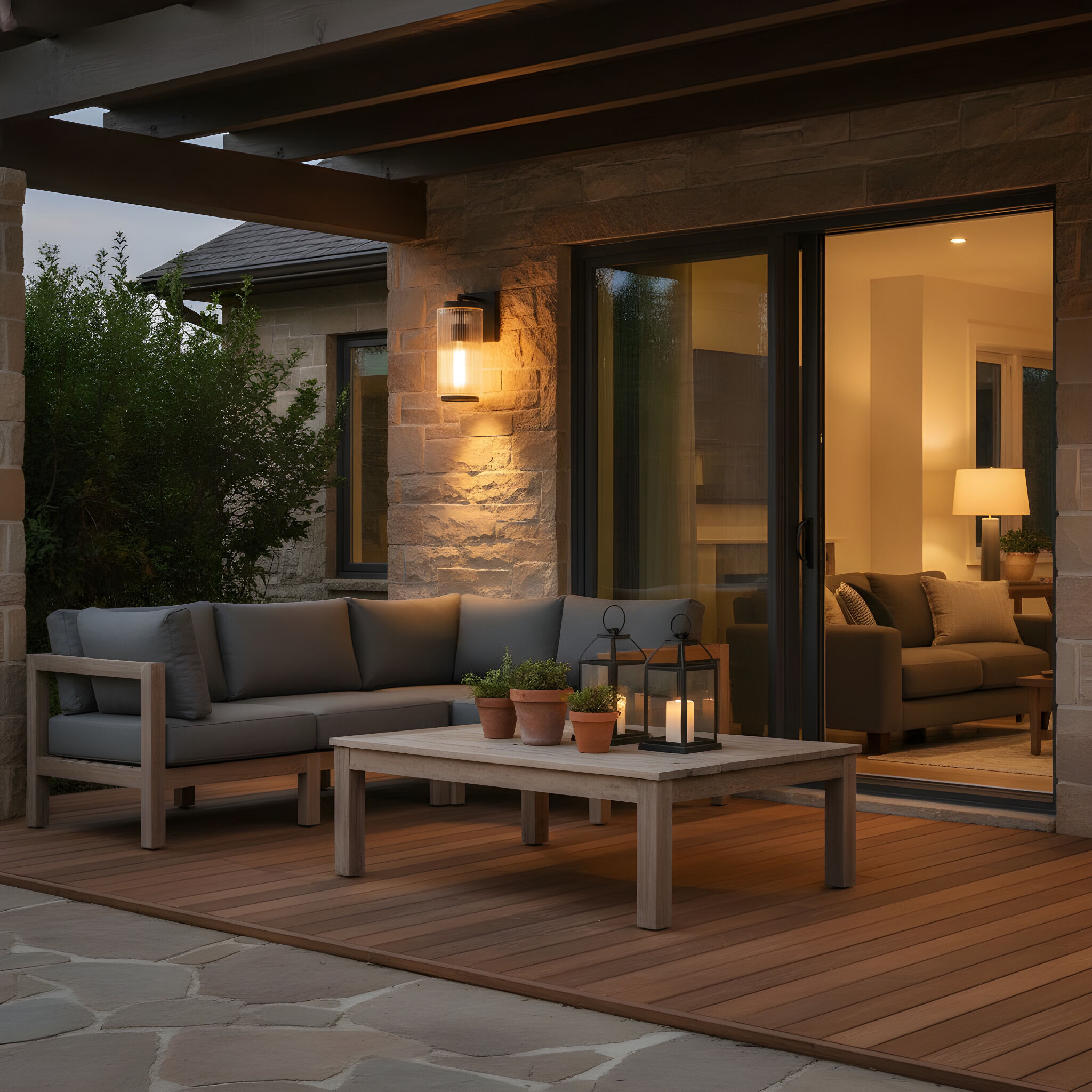 Ronde 1 Light 5.88 inch Outdoor Wall Light