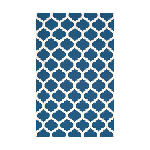 Frontier 156 X 108 inch Blue and Neutral Area Rug, Wool