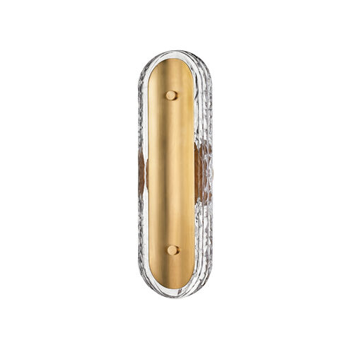 Macau LED 5 inch Vintage Brass ADA Wall Sconce Wall Light