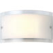 Logan 1 Light 4 inch Chrome Wall Sconce Wall Light