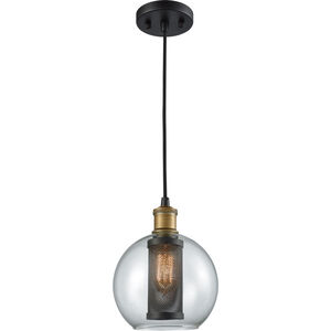 Bremington 1 Light 8 inch Oil Rubbed Bronze with Tarnished Brass Multi Pendant Ceiling Light in Standard, Configurable 