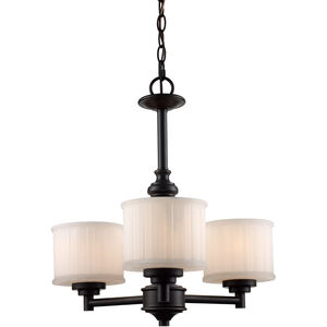 Cahill 3 Light 20 inch Rubbed Oil Bronze Chandelier Ceiling Light