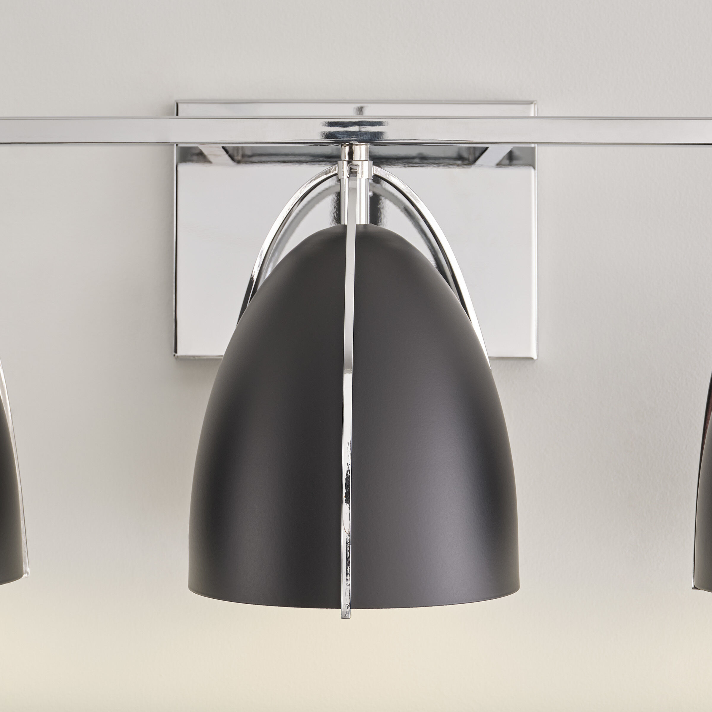 Sean Lavin Norman Wall Bath Fixture Wall Light in Chrome