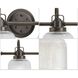 Archie 4 Light 35.5 inch Venetian Bronze Bath Vanity Wall Light
