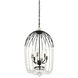 Voliere 6 Light 16.75 inch Matte Black Pendant Ceiling Light