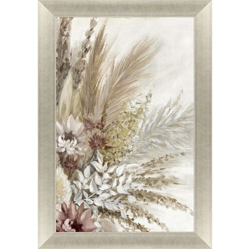 Florals Collection Brown Framed Art