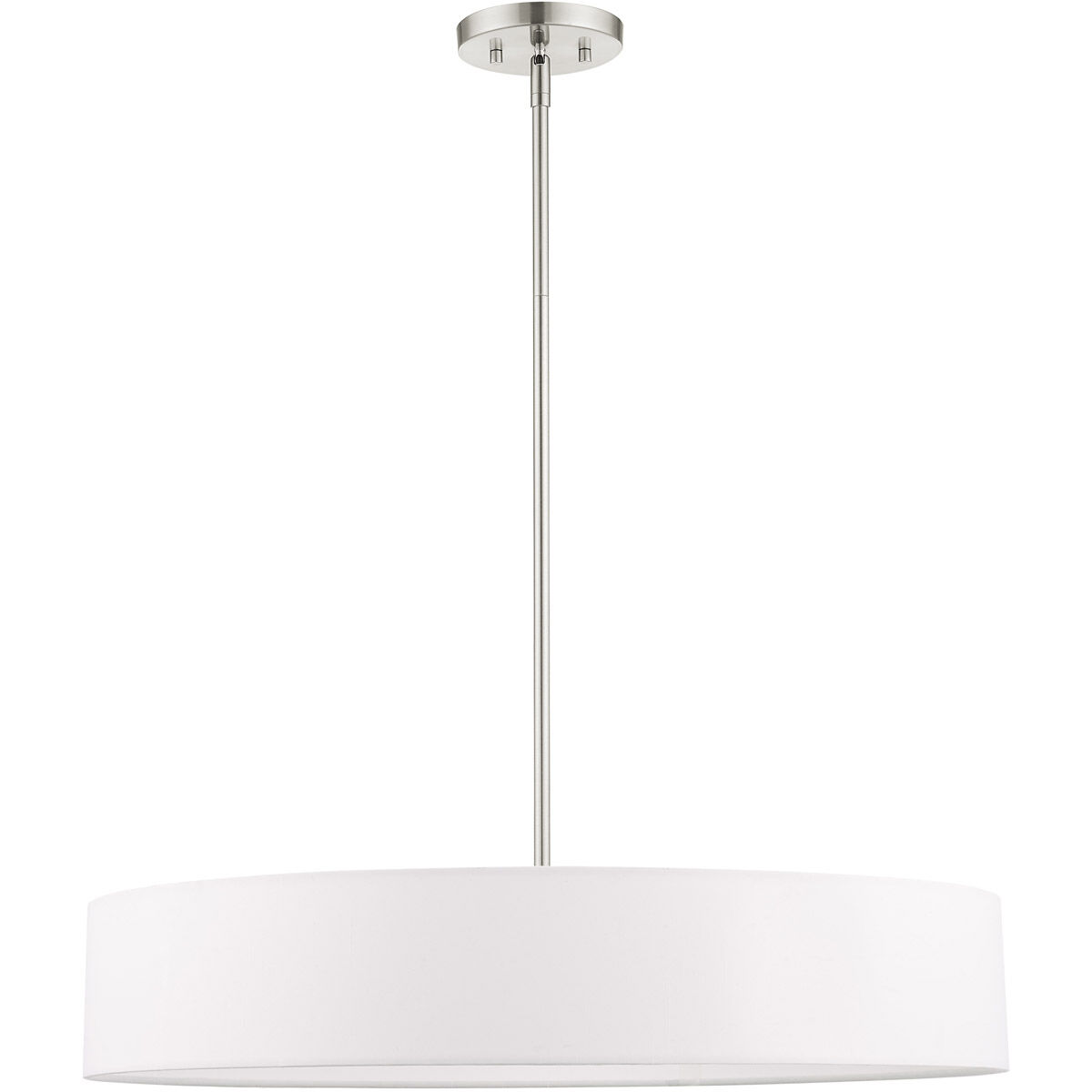 Venlo 5 Light 26 inch Brushed Nickel Pendant Ceiling Light