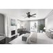 Fonthill 52 inch Matte Black with Dark Gray Oak/Matte Black Blades Ceiling Fan