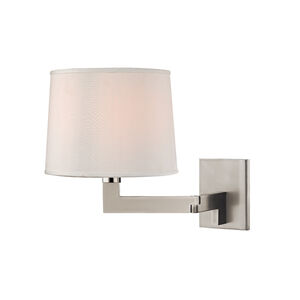 Fairport 1 Light 9 inch Polished Nickel Wall Sconce Wall Light
