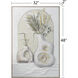 Cameron Grey and White and Burlywood and Wood Grain Wall Art