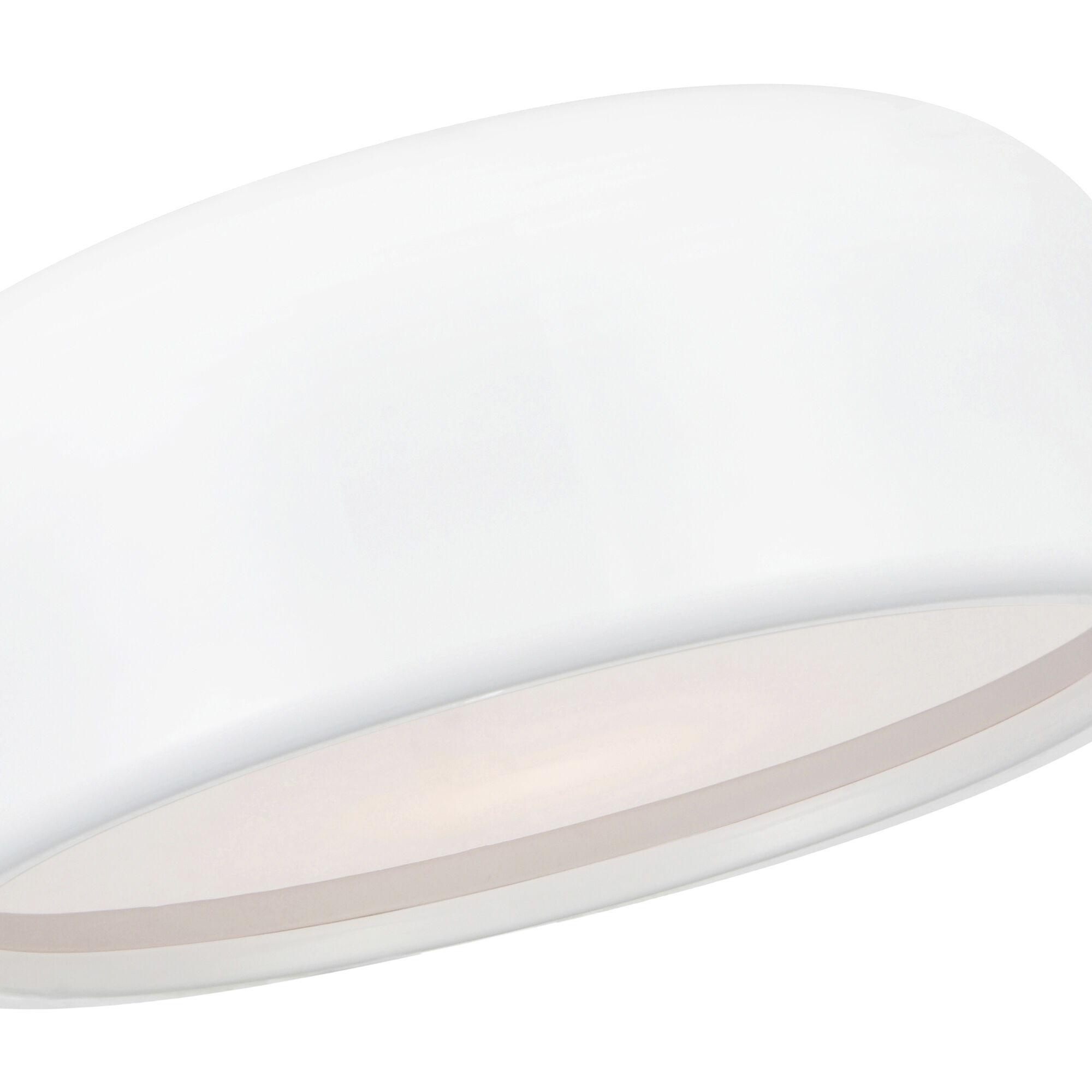 Campton 3 Light 19 inch White Drum Shade Flush Mount Ceiling Light