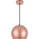 Kasey 1 Light 10.00 inch Pendant