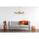 Serephina 16 Light 32 inch Satin Gold Chandelier Ceiling Light