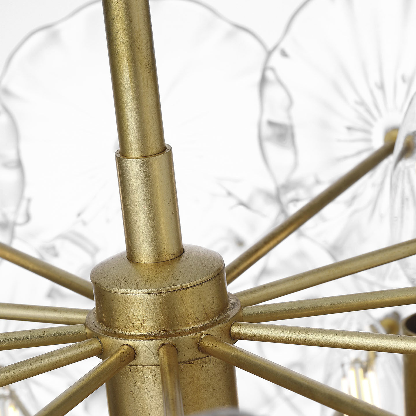 Julie Neill Gianna LED 24 inch Gild Chandelier Ceiling Light