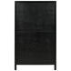 Hampton Hand Rubbed Black Dresser, Tall Boy