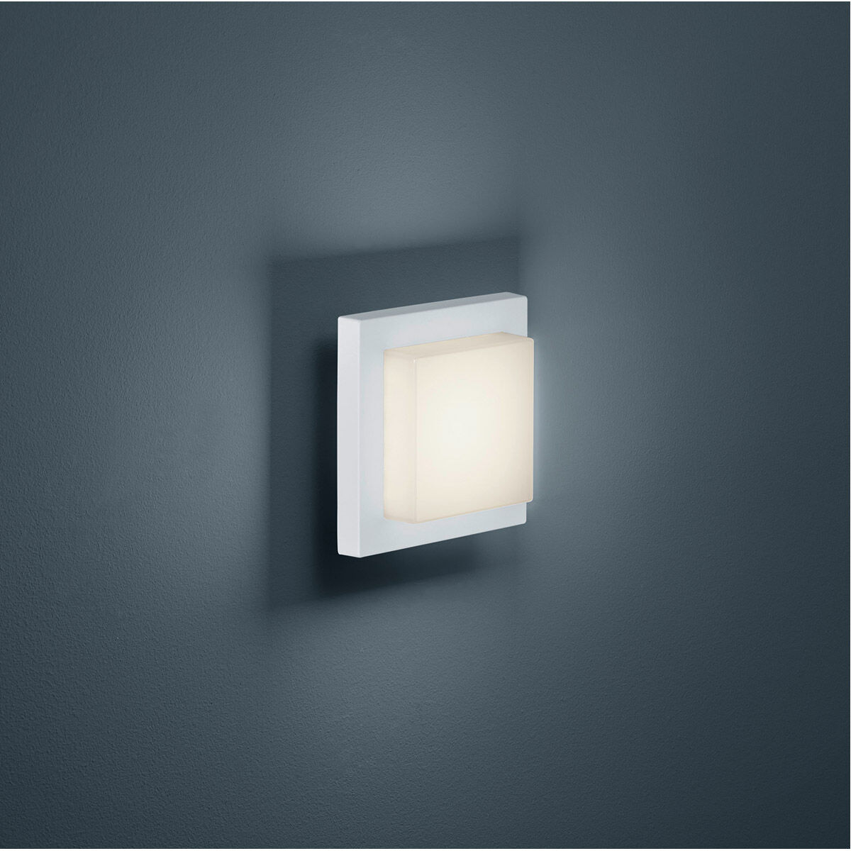 Hondo 1 Light 5.5 inch White Outdoor Wall Light