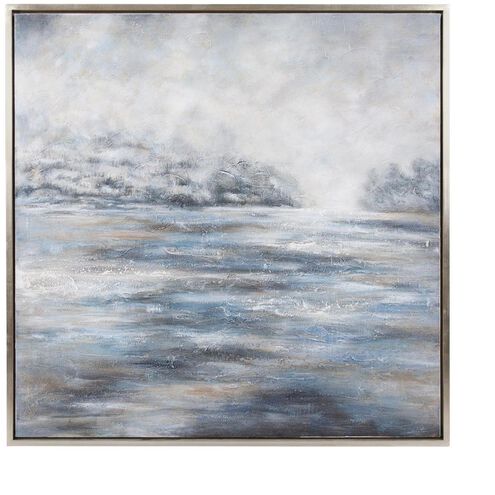 Dreaming of Sailing Away 40 X 40 inch Hand Painted Canvas