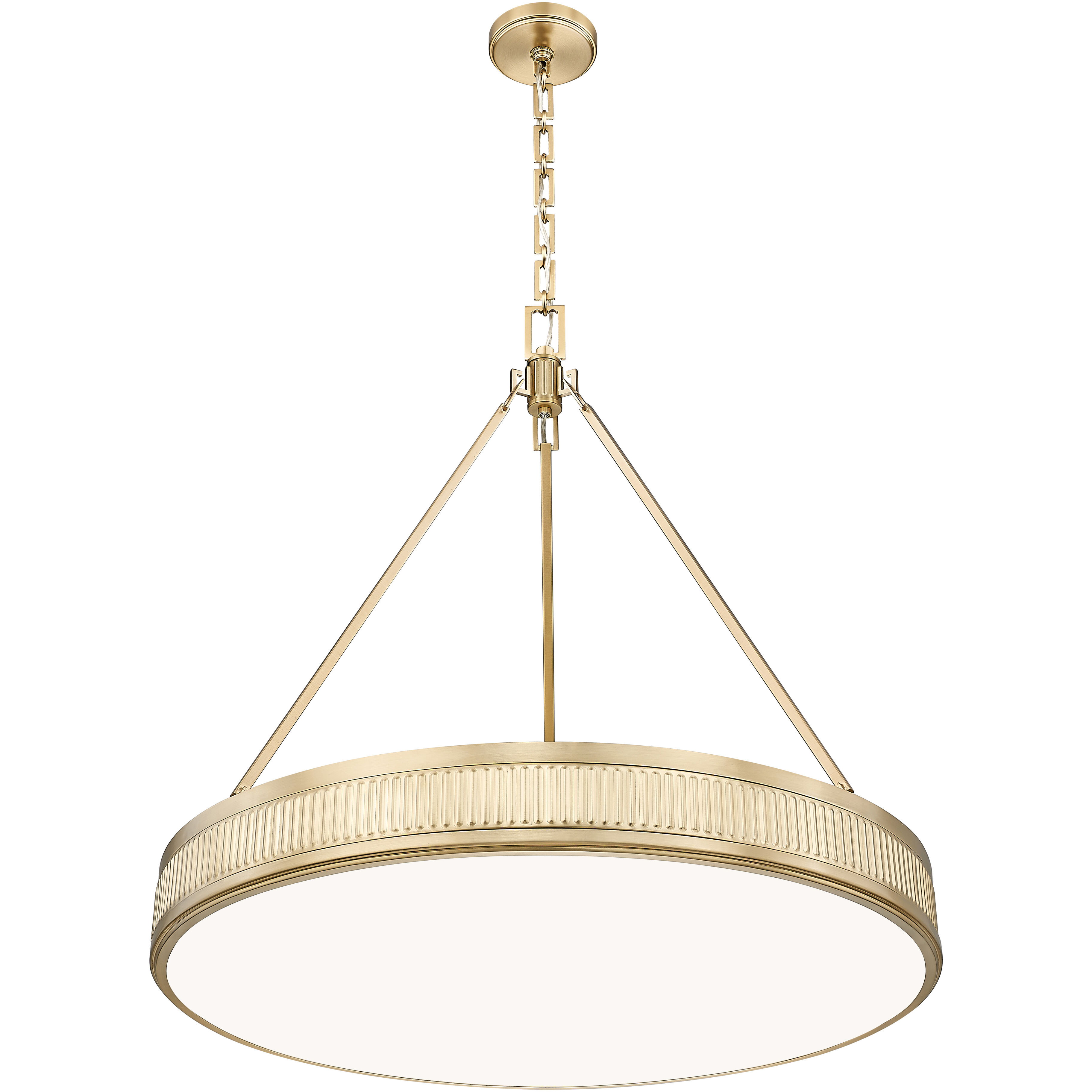 Quinn Pendant Ceiling Light in Modern Gold