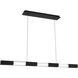 Super Star LED 47 inch Black Linear Pendant Ceiling Light, dweLED