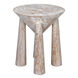 Kongo 24 X 22 inch Washed Distressed Mindi Side Table