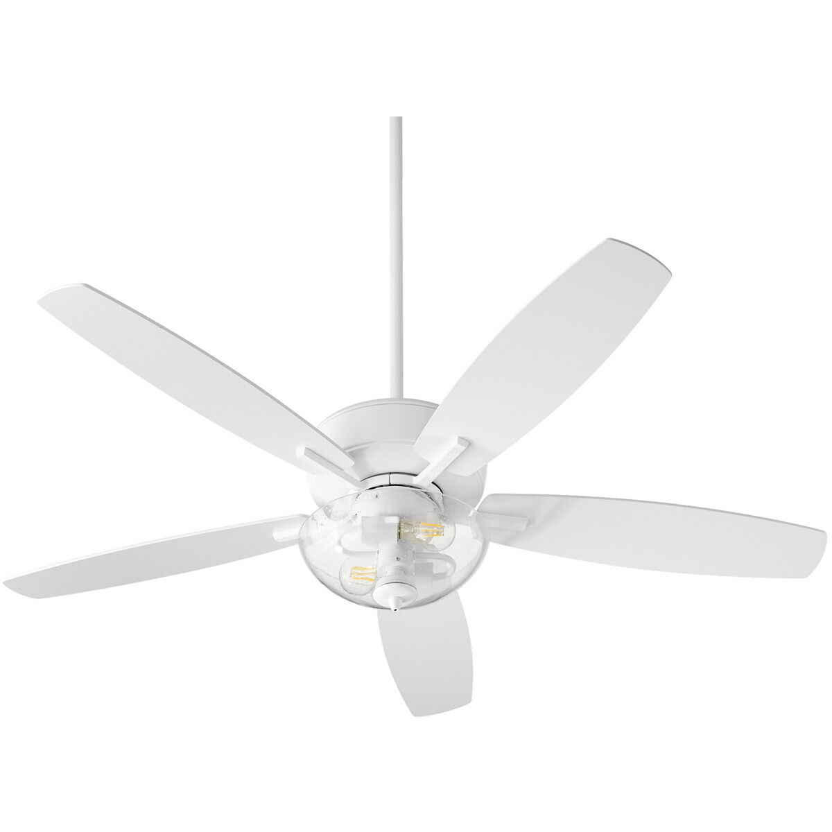 Breeze 52 inch Studio White Ceiling Fan, Quorum Home