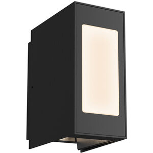 Fairfax LED 7 inch Black Outdoor Wall Light